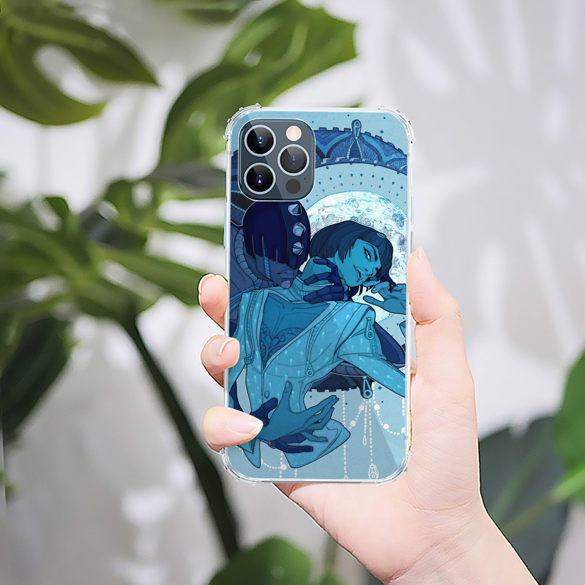 （画像用） ジョジョの奇妙な冒険 JoJo's Bizarre Adventure 【iPhone 12シリーズ対応】透明スマホケース（クリアソフトケース）